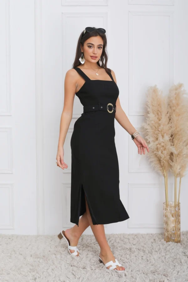 Robe longue noir