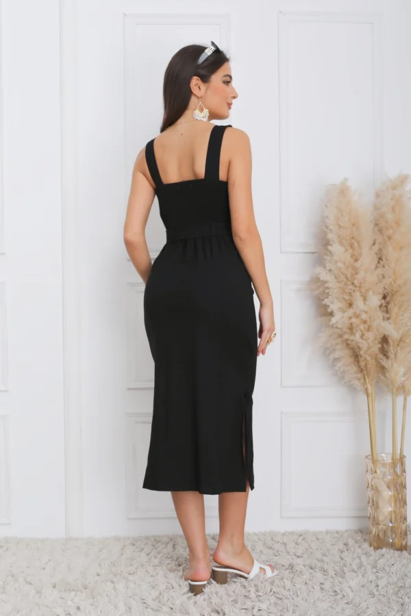 Robe longue noir – Image 3