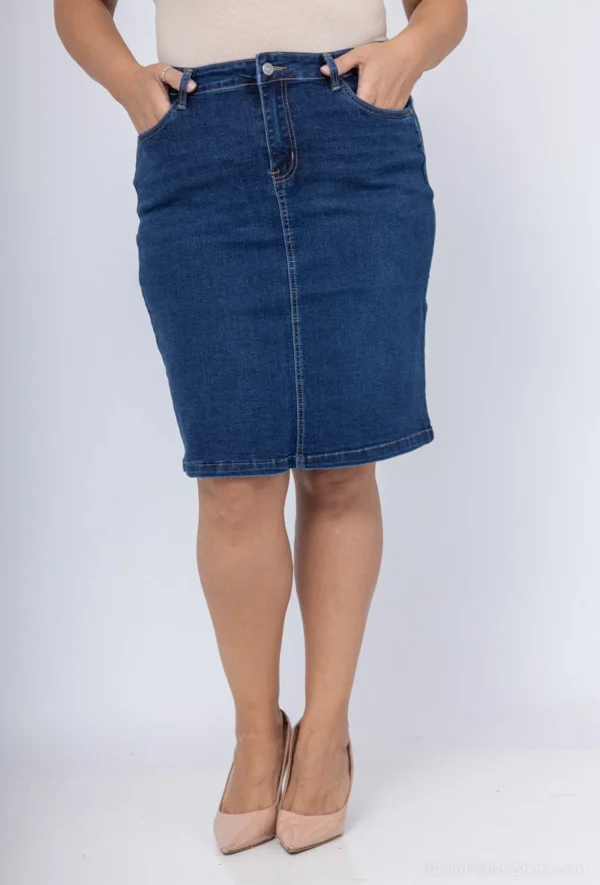 Jupe en jeans