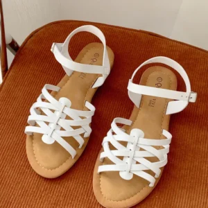 Sandales blanches