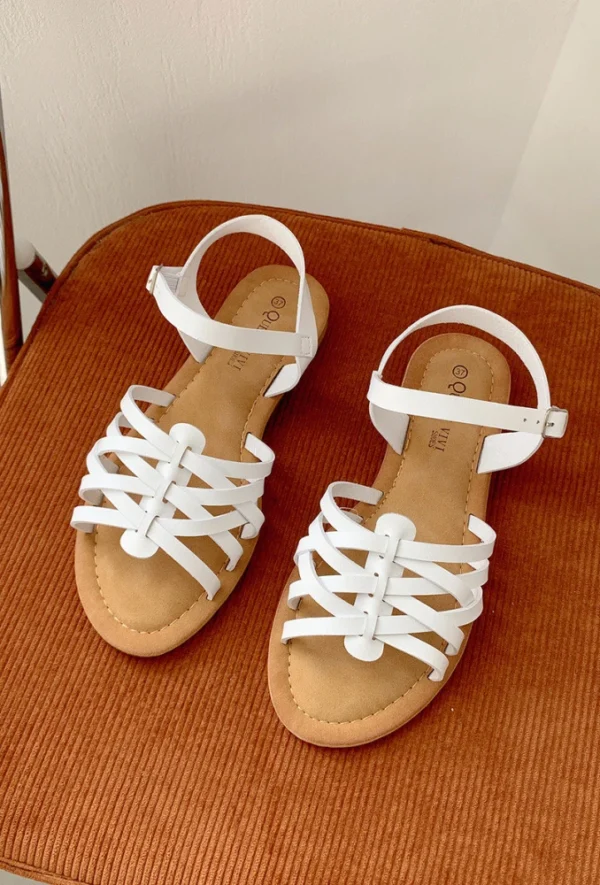 Sandales blanches