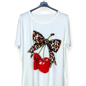T-shirt cerise