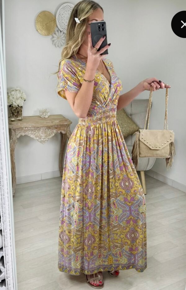 Robe magique jaune